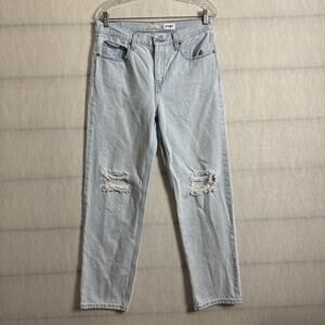 Levi's Women's Size 29 Light Wash Blue Low Pro Straight Leg Jeans